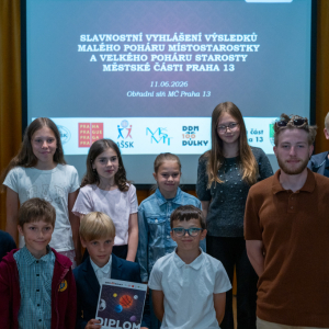 Vyhlášení velkého poháru starosty a malého poháru místostarostky